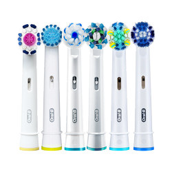 OralB 欧乐B 多款式电动牙刷头 多支装 适用于2D/3D系列电动牙刷 EB20/EB50/EB25/EB17