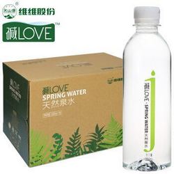 碱LOVE 天然弱碱性矿泉水350ml*15瓶 *10件