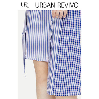 URBAN REVIVO WG30S7BN2005 女士连衣裙 (L、紫色条纹)