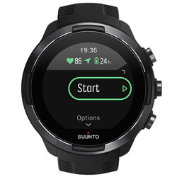 颂拓 手表Suunto 9 Baro旗舰级专业运动智能光电手表黑色SS050087000