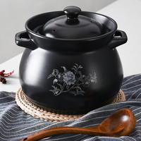 陶煲王 耐高温陶瓷煲汤砂锅 1L