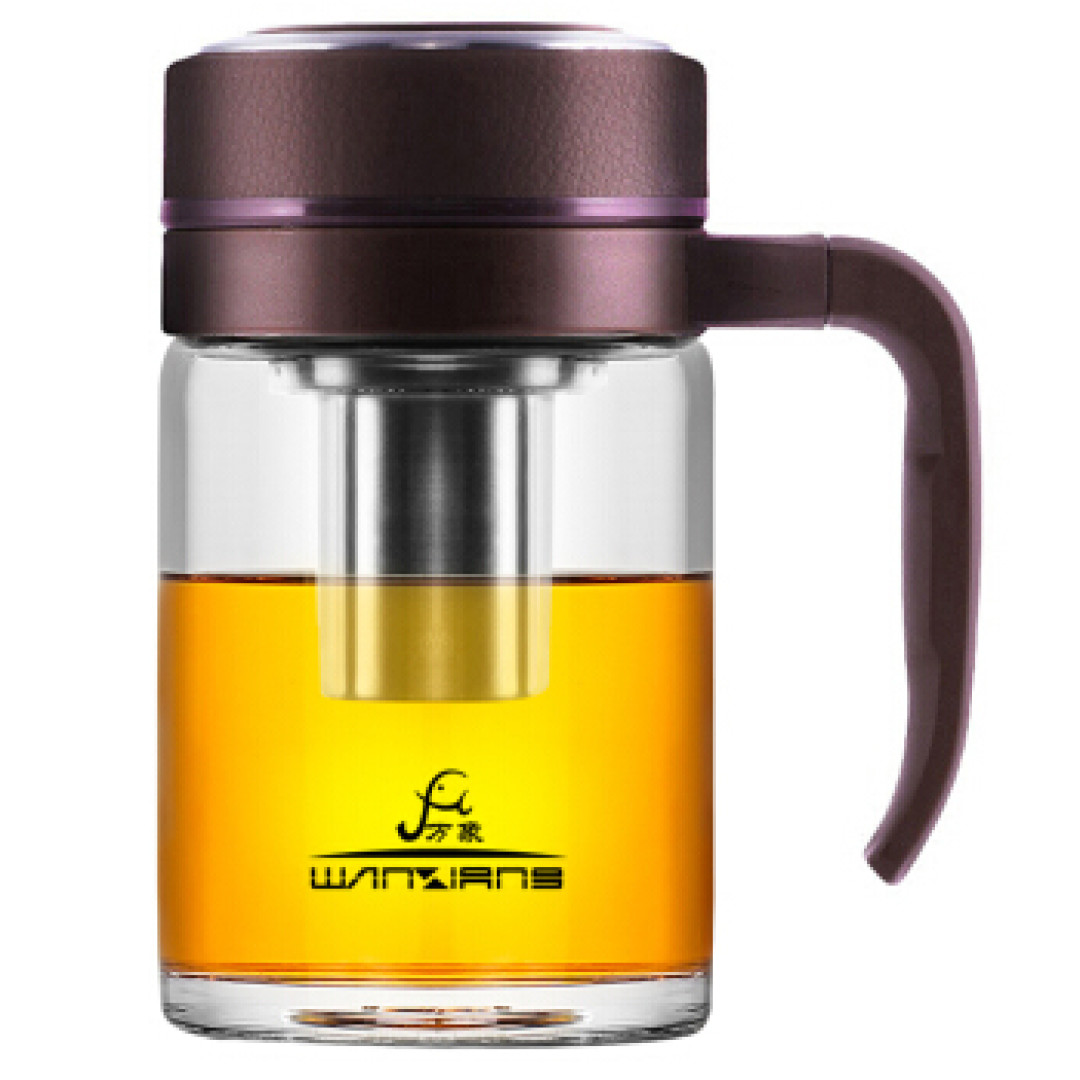 中年男的养生利器——双层玻璃杯