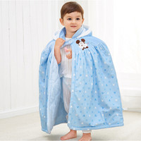 Disney baby DisneyBaby 迪士尼宝宝 734909100 儿童披风礼盒 蓝色 40*70cm
