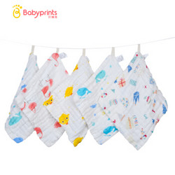 Babyprints 婴儿口水巾 5入