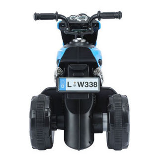 Happy Dino 小龙哈彼 LW406-Q124 儿童电动车摩托车三轮车 蓝色