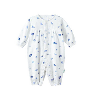 PurCotton 全棉时代 2000197102 婴儿纱布哈衣