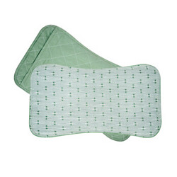 喜亲宝（K.S.babe）苎麻婴儿枕头 宝宝定型枕 护形枕（39.5×21cm浅绿色） *7件