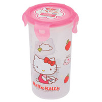 乐扣乐扣(LOCK&LOCK)HELLO KITTY密封型塑料保鲜盒容器储物罐430ml HPL931L-KT粉色