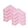 蔓葆宝宝防撞角 安全防护角婴儿桌椅子包角加厚防撞角8个装 粉色