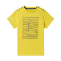 PurCotton 全棉时代 2000239102 男童针织平纹短袖T恤