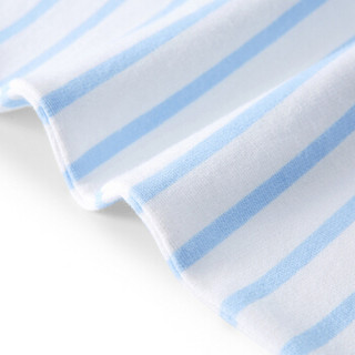 PurCotton 全棉时代 2000252102 婴儿针织卡通裤 80/47(建议12-18个月)  蓝白条