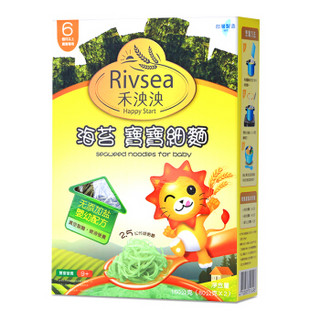 Rivsea 禾泱泱 婴幼儿细面 海苔 国行版 160g