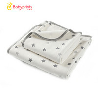 Babyprints婴儿隔尿垫可洗新生儿用品防水透气宝宝隔尿垫巾防尿垫中号1条装白色