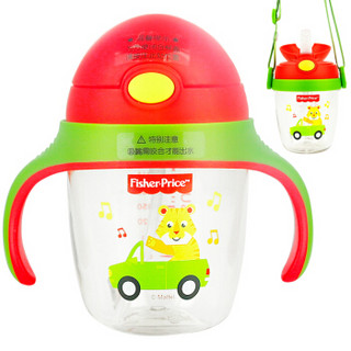 Fisher-Price 婴儿吸管杯 红色PPSU240ML