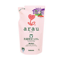 arau. 亲皙 婴儿洗衣液 薰衣草补充装 1000ml