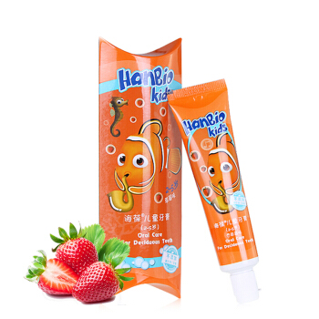 erbaviva 艾芭薇 儿童牙膏 (50g、2-5岁、草莓味)