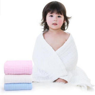 蒂乐 DL568B 婴儿棉柔纱布浴巾 (1条)