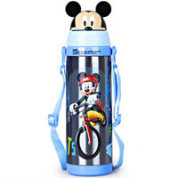 Disney 迪士尼 儿童保温水杯 480ml 蓝色  