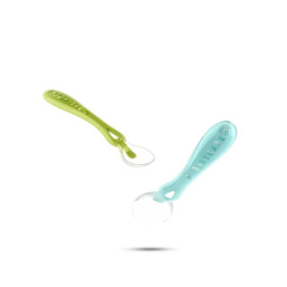 BabyCare 4600 babycare 婴儿硅胶勺 (两个装、绿色)