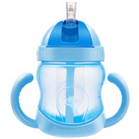BABISIL 贝儿欣 BS4780 婴儿吸管学饮杯 (240ml、蓝色)