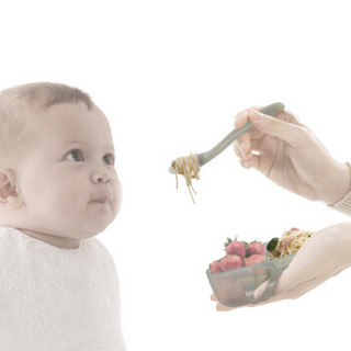 BabyCare 2360 儿童餐具碗勺套装 (单个装、珀绿)