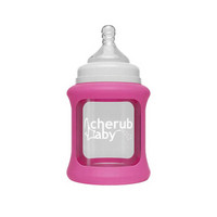 趣乐贝比 Cherub Baby 婴儿温感奶瓶 (150ml、粉色)