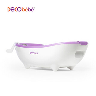 Decobebe 德珂婴儿 Deco-2015-002-B-0 可坐可躺儿童浴盆 紫色