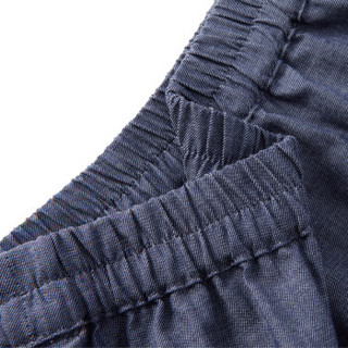 PurCotton 全棉时代 女童梭织牛津纺短裙 (深蓝、130/56 建议8-9岁、1条装)