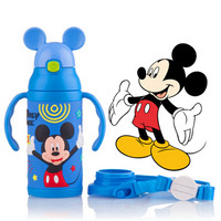 Disney 迪士尼 WD40 儿童保温吸管杯 (380ml、蓝色米奇)