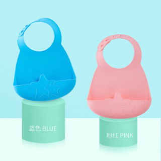 Linmy 林麦 MWDDL-810 婴儿围嘴口水巾 (蓝色)