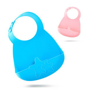 Linmy 林麦 MWDDL-810 婴儿围嘴口水巾 (蓝色)