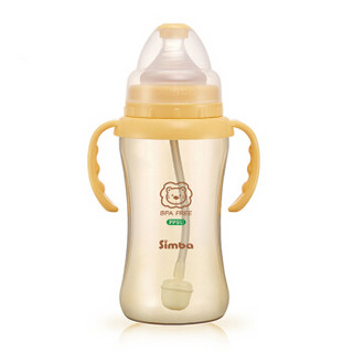 Simba 小狮王辛巴 婴儿奶瓶 (宽口径、ppsu、270ml)