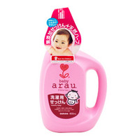 SARAYA 莎罗雅 日本进口 亲皙（ARAU）宝贝 saray（莎罗雅） 婴儿皂液洗衣液 天然温和 无磷配方800ml/瓶