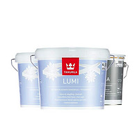 TIKKURILA 芬琳漆 北极雪超白威玛漆 3L套餐