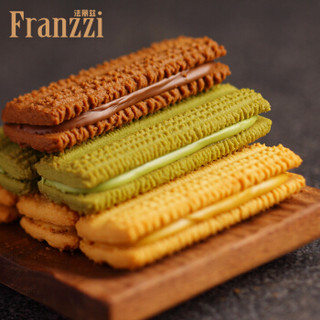  Franzzi 法丽兹 曲奇夹心饼干礼盒 (300g、1、黑巧克力味)