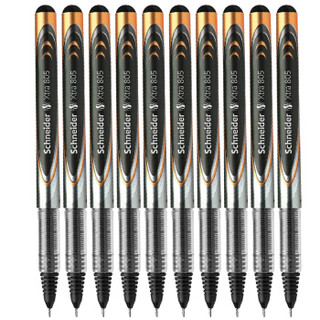 施耐德电气 Schneider 施耐德 805 中性笔 (黑色、0.5mm、10支装 )