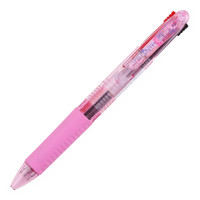 TANOSEE GEL05-3C-P 三色圆珠笔 (粉色笔杆、0.5mm、红黑蓝三色装)