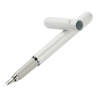 n9 太极系列 钢笔 (白-半阙、F尖、单支装)