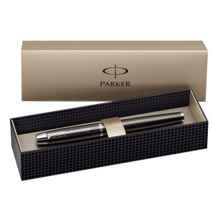 PARKER 派克 IM系列 钢笔 (金属灰白夹、单支装、0.5mm)