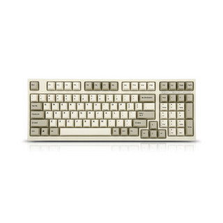 Leopold 利奥博德 FC980M PD 机械键盘 (Cherry银轴、灰白色)