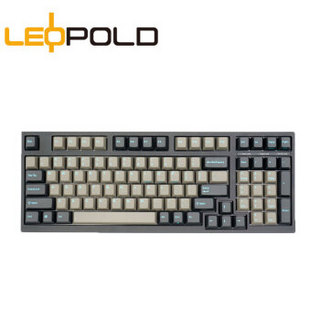 Leopold 利奥博德 FC980M PD 机械键盘 (Cherry黑轴、石墨青字)