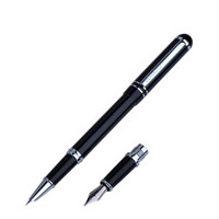 DUKE 公爵 JY01 学生练字两用笔(钢笔+特细笔尖) (黑色、0.5mm)
