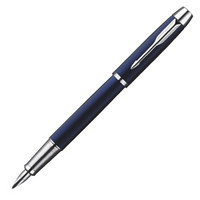 PARKER 派克 IM系列 蓝色白夹钢笔 (蓝色白夹、F尖)