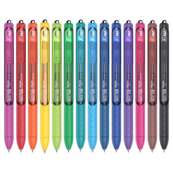 papermate缤乐美p1按动中性笔14色05mm涂鸦套装