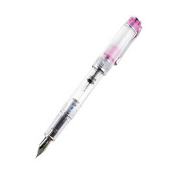PILOT 百乐 FPRN350R-TPF PRERA珮尔娜 透明钢笔 F尖 透明粉 +凑单品