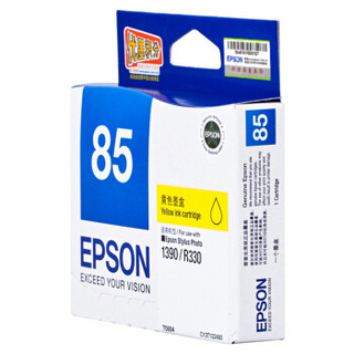 EPSON 爱普生 T0854(T1224) 黄色墨盒 C13T122480（适用PHOTO 1390 R330）