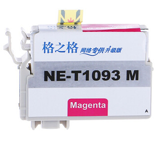格之格T1093红色墨盒NE-T1093M适用爱普生ME30 ME300 ME360 ME70 ME510 ME520 ME600F ME80打印机墨盒