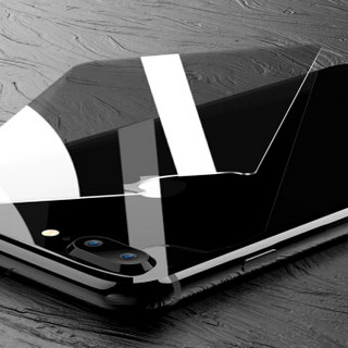 依斯卡(ESK) 苹果iphone7/8 Plus 5.5英寸 手机高清钢化膜 背膜/后膜/背贴 淡化指纹 防刮保护膜 JM273