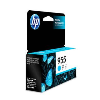 HP 惠普 L0S51AA 955原装 青色墨盒 (适用HP 8210 8710 8720 8730)