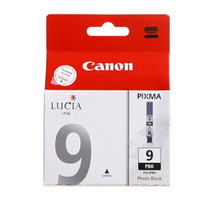 佳能(Canon)PGI-9 BK 照片黑色墨盒(适用iX7000、Pro9500MarkII、Pro9500)